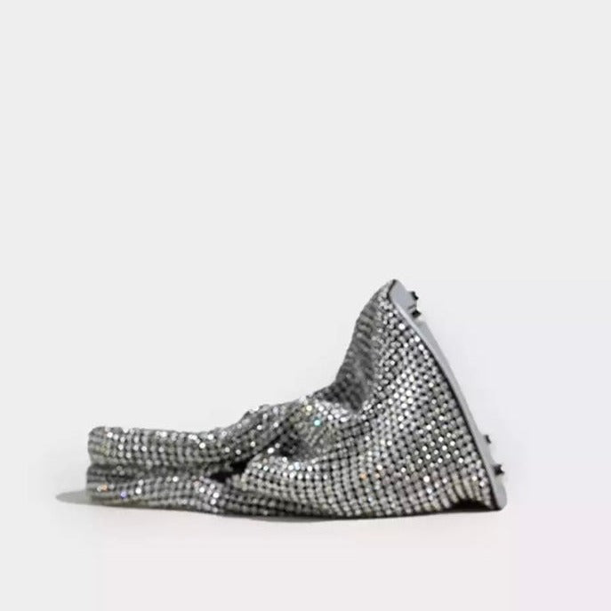 Glamoureuze Mini Handtas met Strass Detail