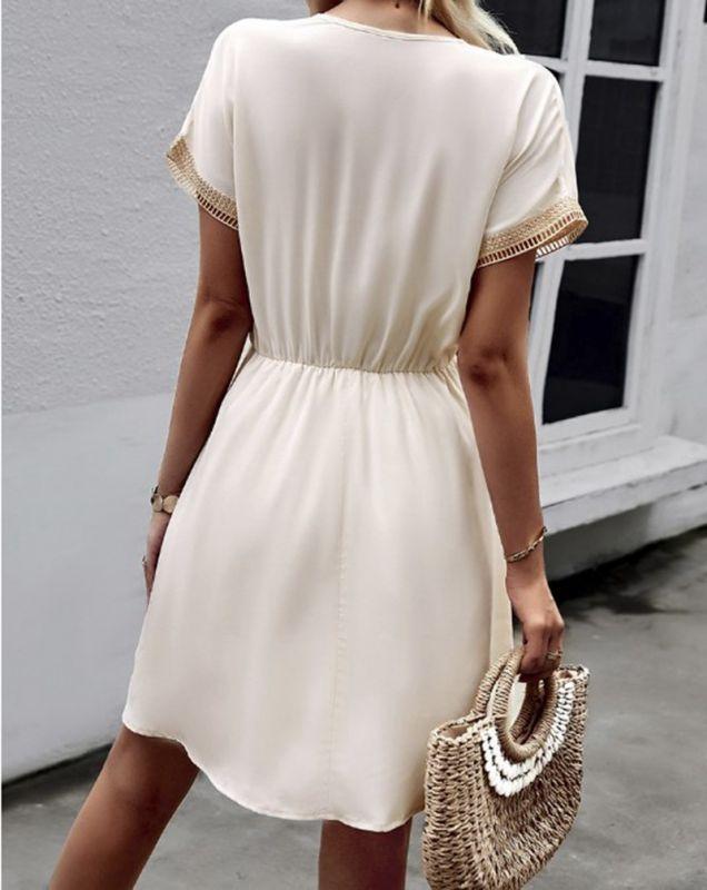 Bohemian Stijl Midi Jurk voor Dames – Comfort & Trendy