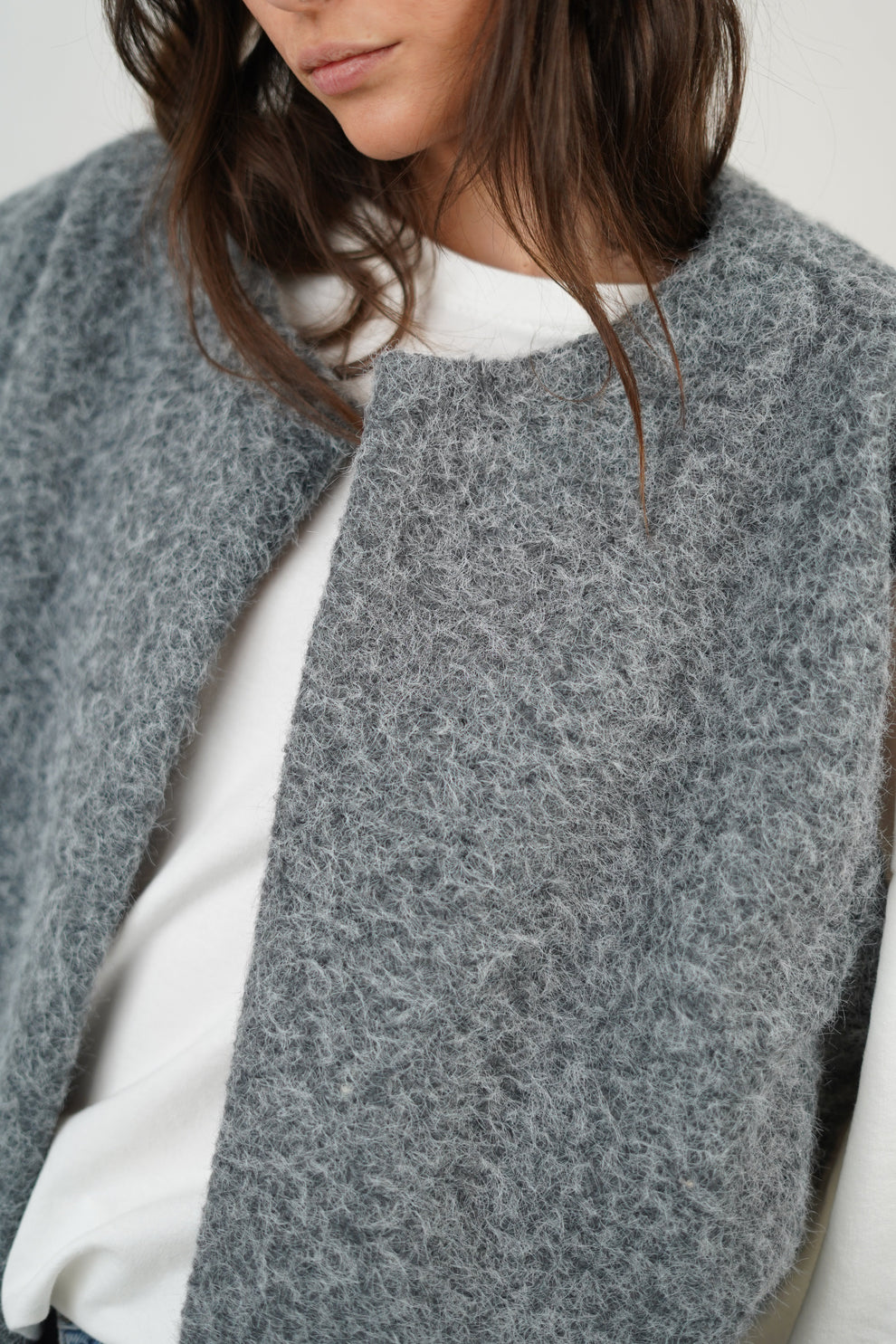 Merlana | Luxe Mohair Vest