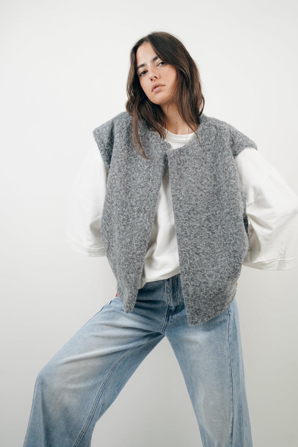 Merlana | Luxe Mohair Vest