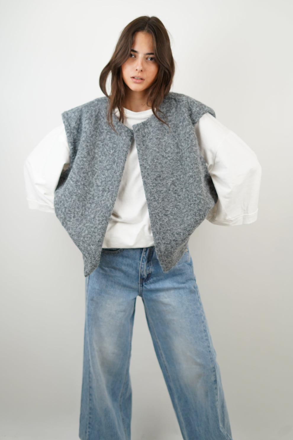 Merlana | Luxe Mohair Vest