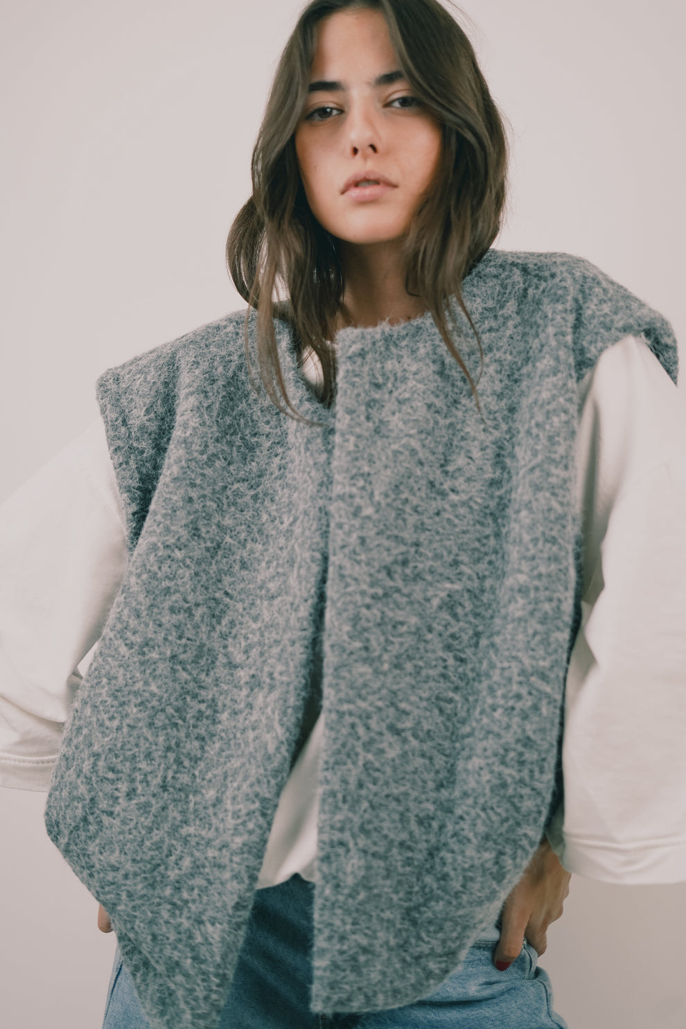 Merlana | Luxe Mohair Vest