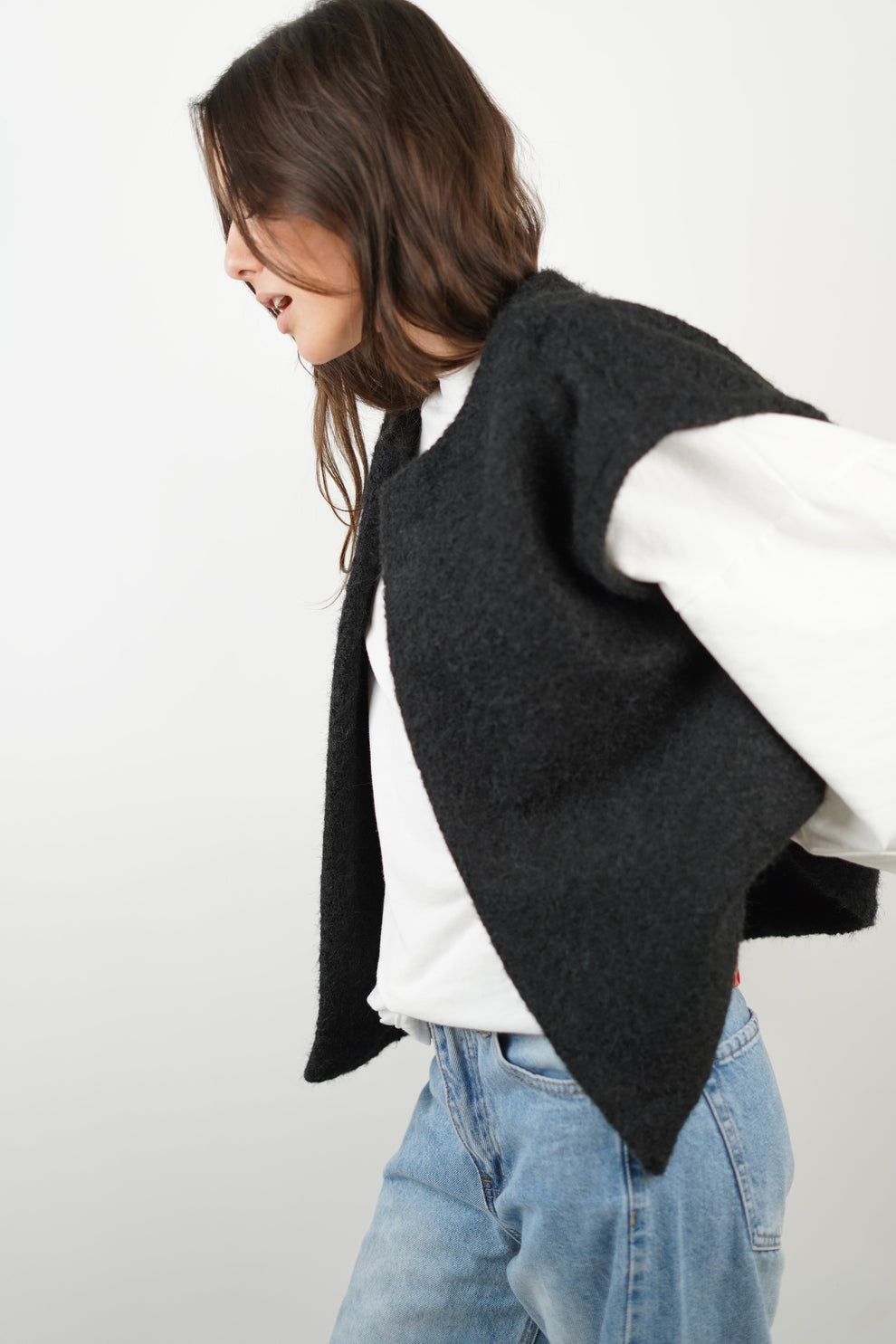 Merlana | Luxe Mohair Vest