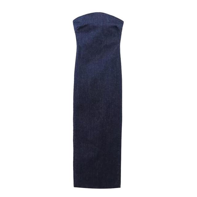 Siem | Ultieme Strapless Zomerjurk van Denim