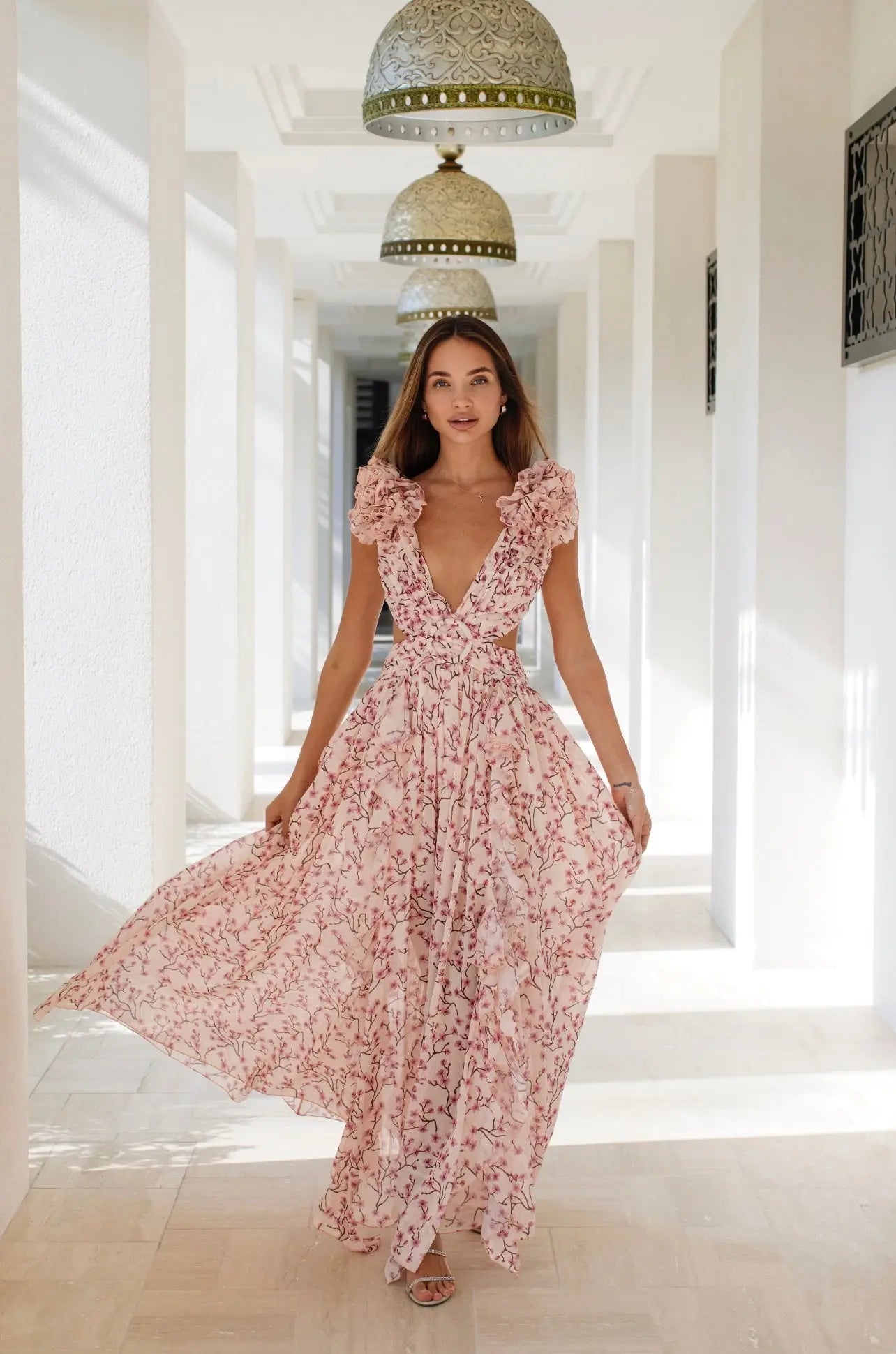 Pauline | Elegante Luchtige Zomerjurk