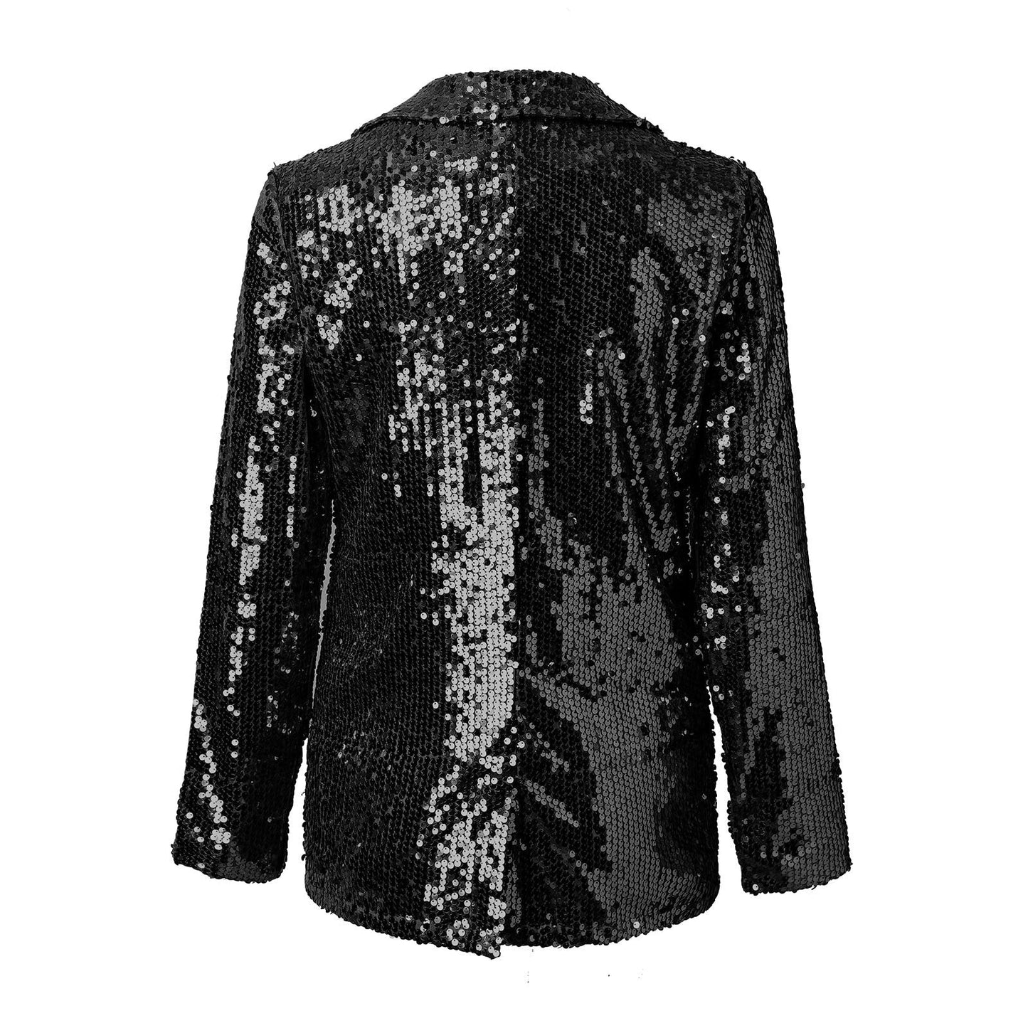 Clara | Feestelijke Pailletten Blazer