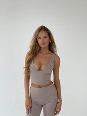 Lianne | Sportieve Top voor Dames met V-hals