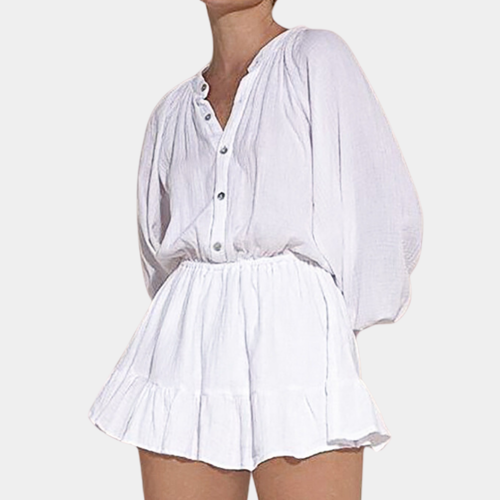 Alexi | Elegante Set met Rokje en Blouse