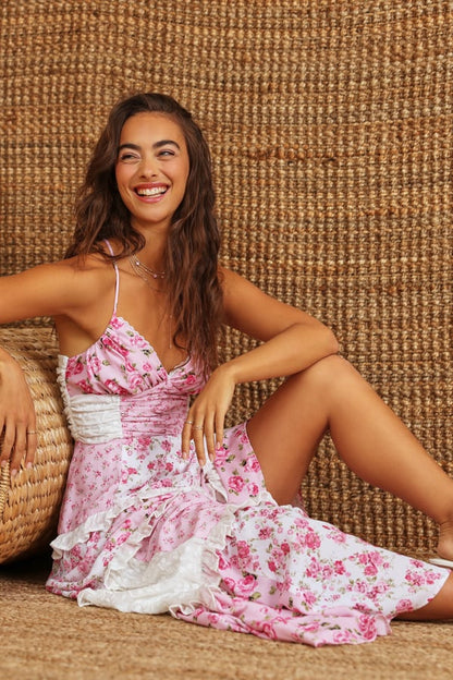 Maryan | Boho Patchwork Maxi Jurk