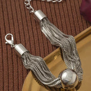 Joa | Elegante Ketting met Glanzende Bol