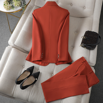 Getailleerde Blazer & Elegante Broek Set