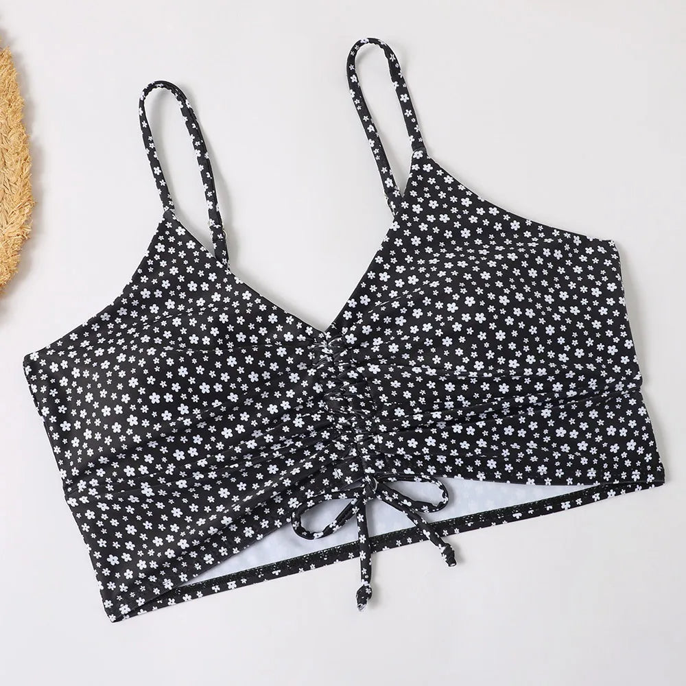 Lux | High Waist Bikini Set met Print