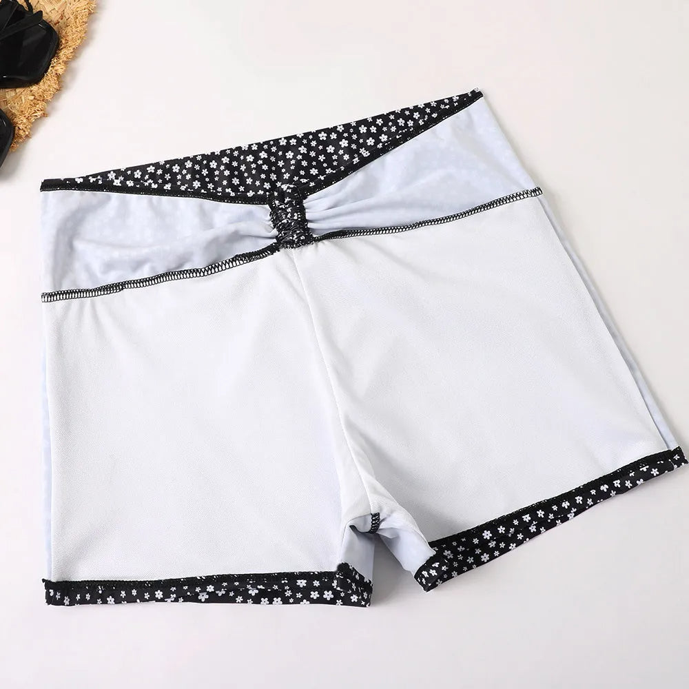 Lux | High Waist Bikini Set met Print