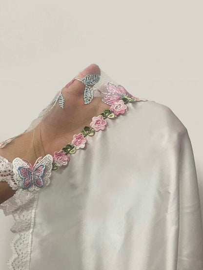 Verleidelijke Satijnen Lingerie Jurk met Kant