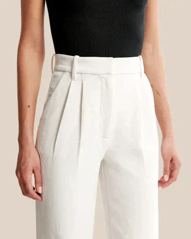Hoge Taille Wijde Pijpen Pantalon