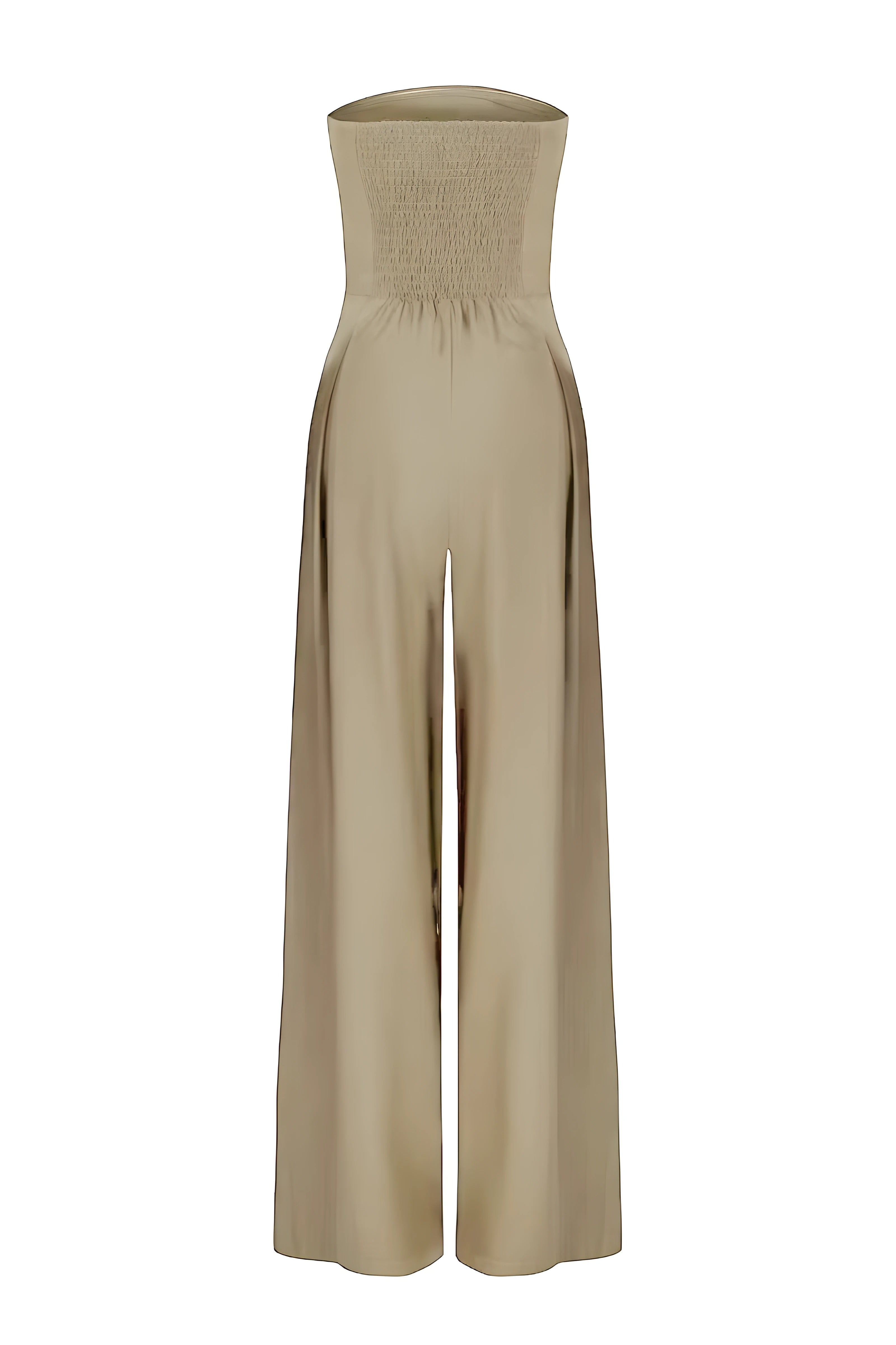 Malia | Elegante Strapless Jumpsuit met Korset Look
