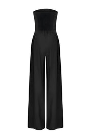Malia | Elegante Strapless Jumpsuit met Korset Look