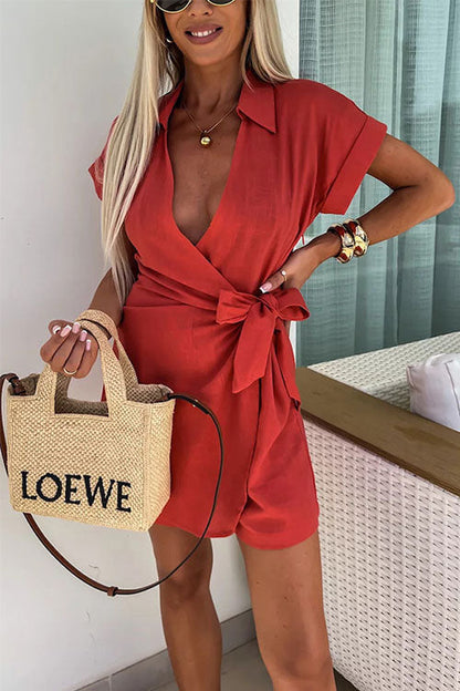 Femi | Wikkel Jurk Playsuit voor Dames - Stijlvol en Elegant