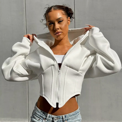 Chelsea | Trendy Corset Hoodie