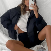 Timona | Cropped Donsjas Dames – Oversized, Warm, Licht & Stijlvol