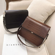 Diek | Maxi Croc Schoudertas - Crossbody