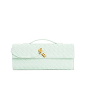 Leora | Luxe Schoudertas - Woven Clutch