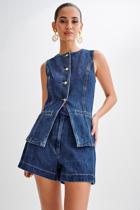 Jinx | Trendy Denim Tweedelige Set