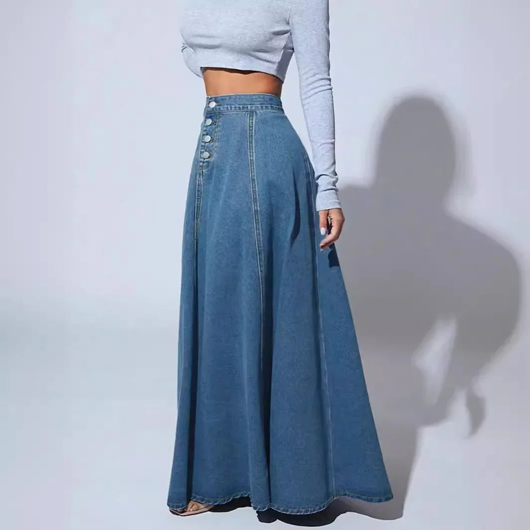 Xandra | A-lijn Denim Rok