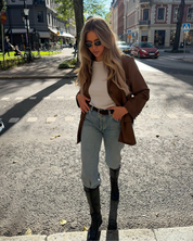 Nurie | Chique Bruine Blazer