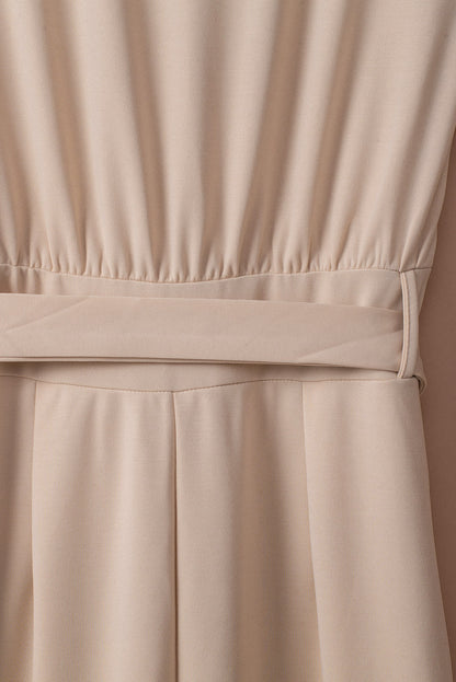 Ariah | Elegante Beige Jumpsuit - Verfijnd en Tijdloos