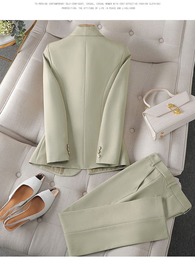 Getailleerde Blazer & Elegante Broek Set