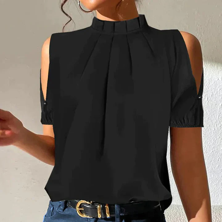 Off-Shoulder Top met Elegante Flair