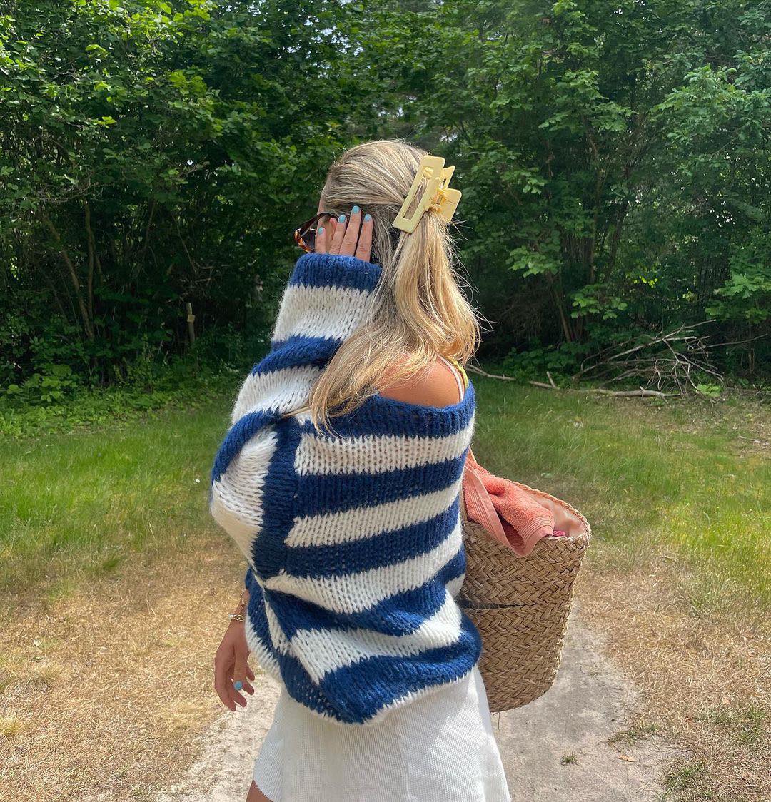 Anna |  Oversized Gebreide Vest