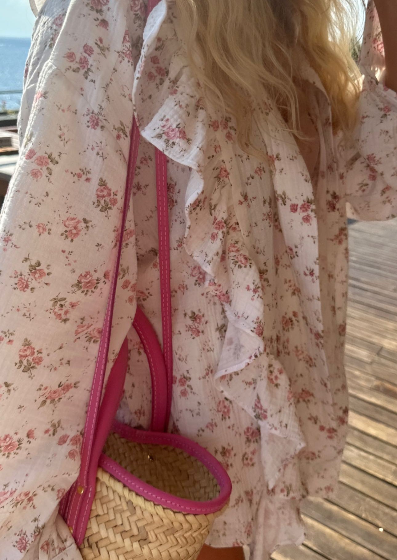 Milja | Zomerset van Katoen met Bloemenprint