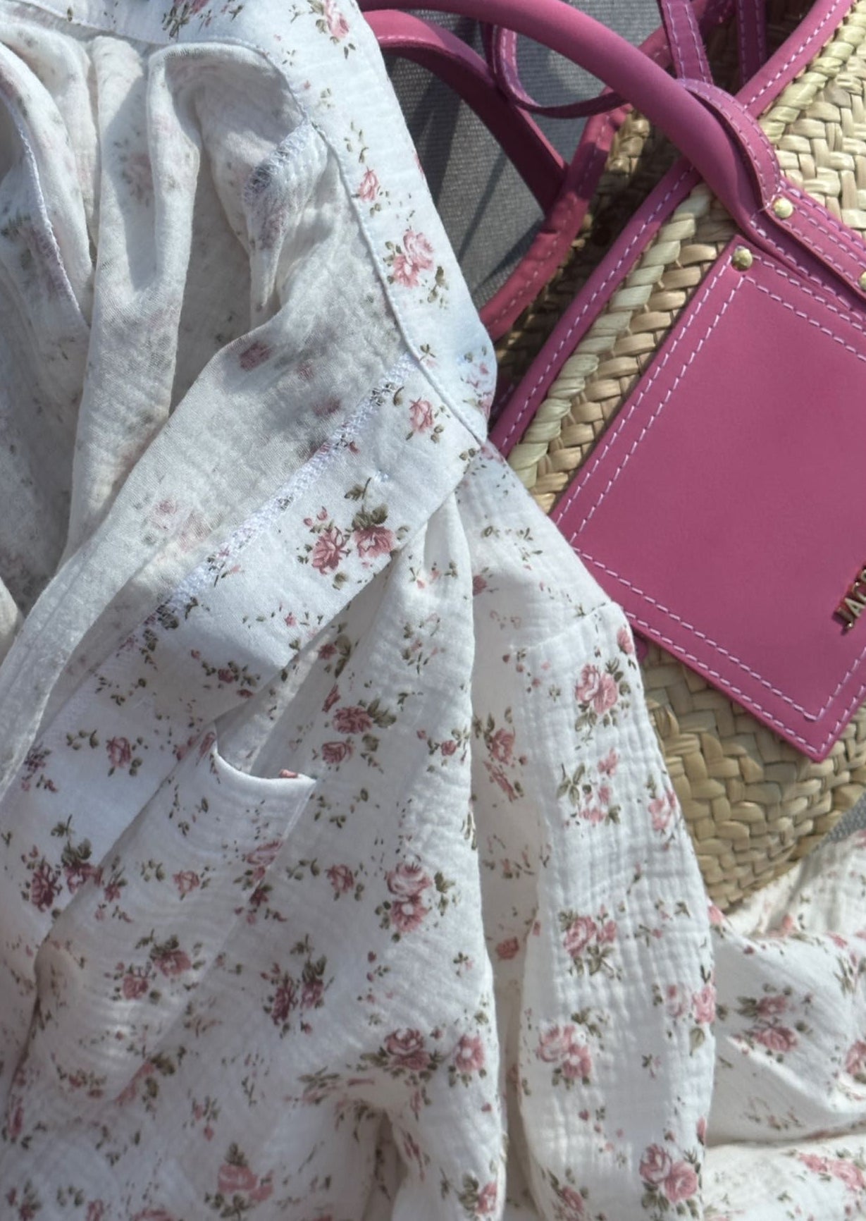 Milja | Zomerset van Katoen met Bloemenprint