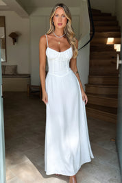 Marica | Stijlvolle Maxi Zomerjurk  - Chic & Lichtgewicht