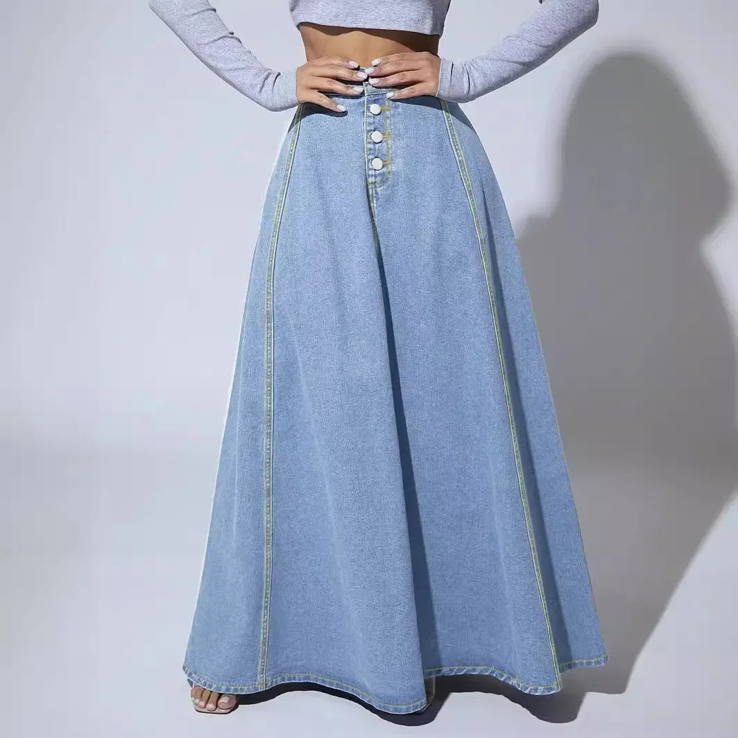 Xandra | A-lijn Denim Rok