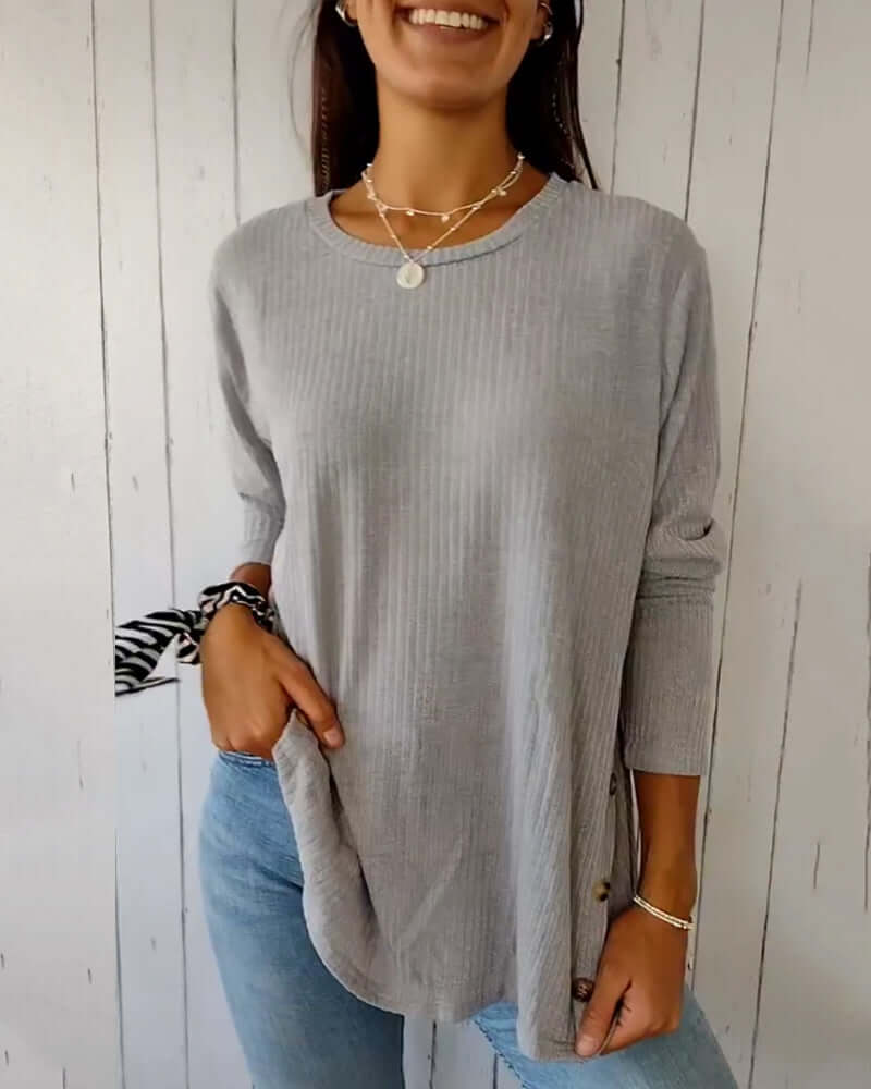 Daana | Stijlvol Shirt met Lange Mouwen voor Dames