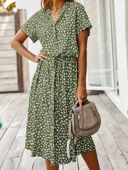 Luchtige Midi Zomerjurk - Elegant en Comfortabel