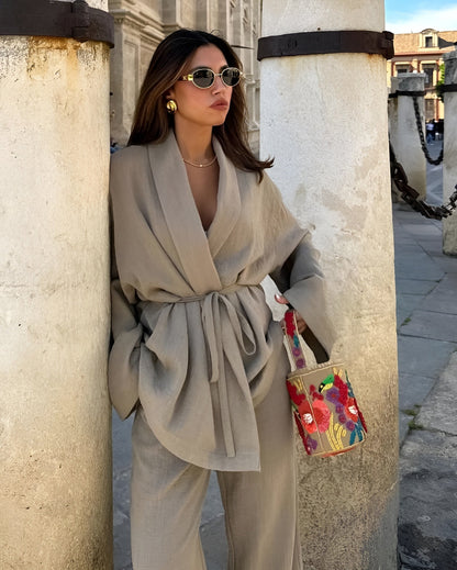 Onyx | Tweedelige Kimono Set