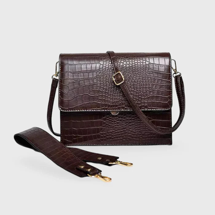 Diek | Mini Croc Schoudertas - Crossbody