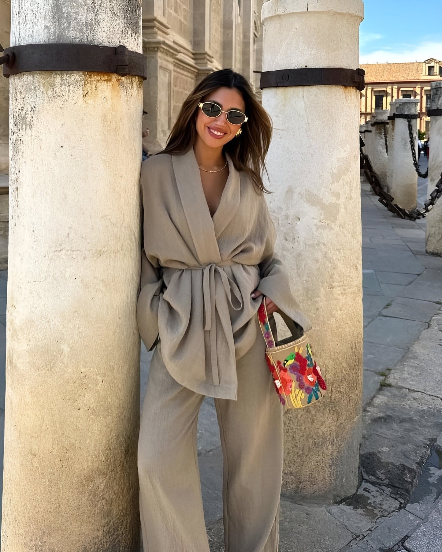 Onyx | Tweedelige Kimono Set