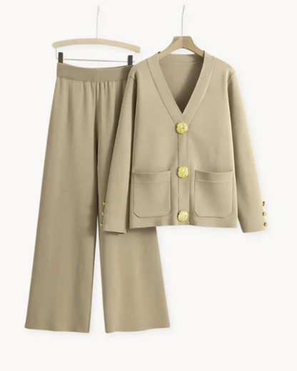 Leja | Tweedelige Set voor Dames van Satijn Stof – Elegant & Comfortabel
