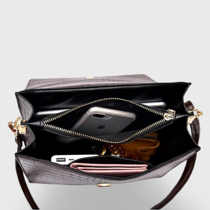 Diek | Mini Croc Schoudertas - Crossbody