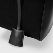 Jule | Premium Schoudertas van Suéde met Vegan Leren Afwerkingen