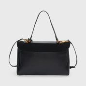 Jule | Premium Schoudertas van Suéde met Vegan Leren Afwerkingen