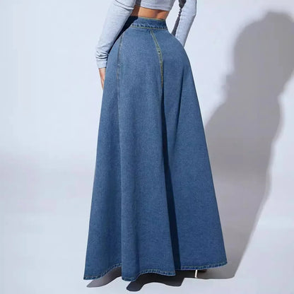 Xandra | A-lijn Denim Rok
