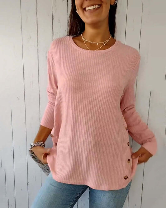 Daana | Stijlvol Shirt met Lange Mouwen voor Dames