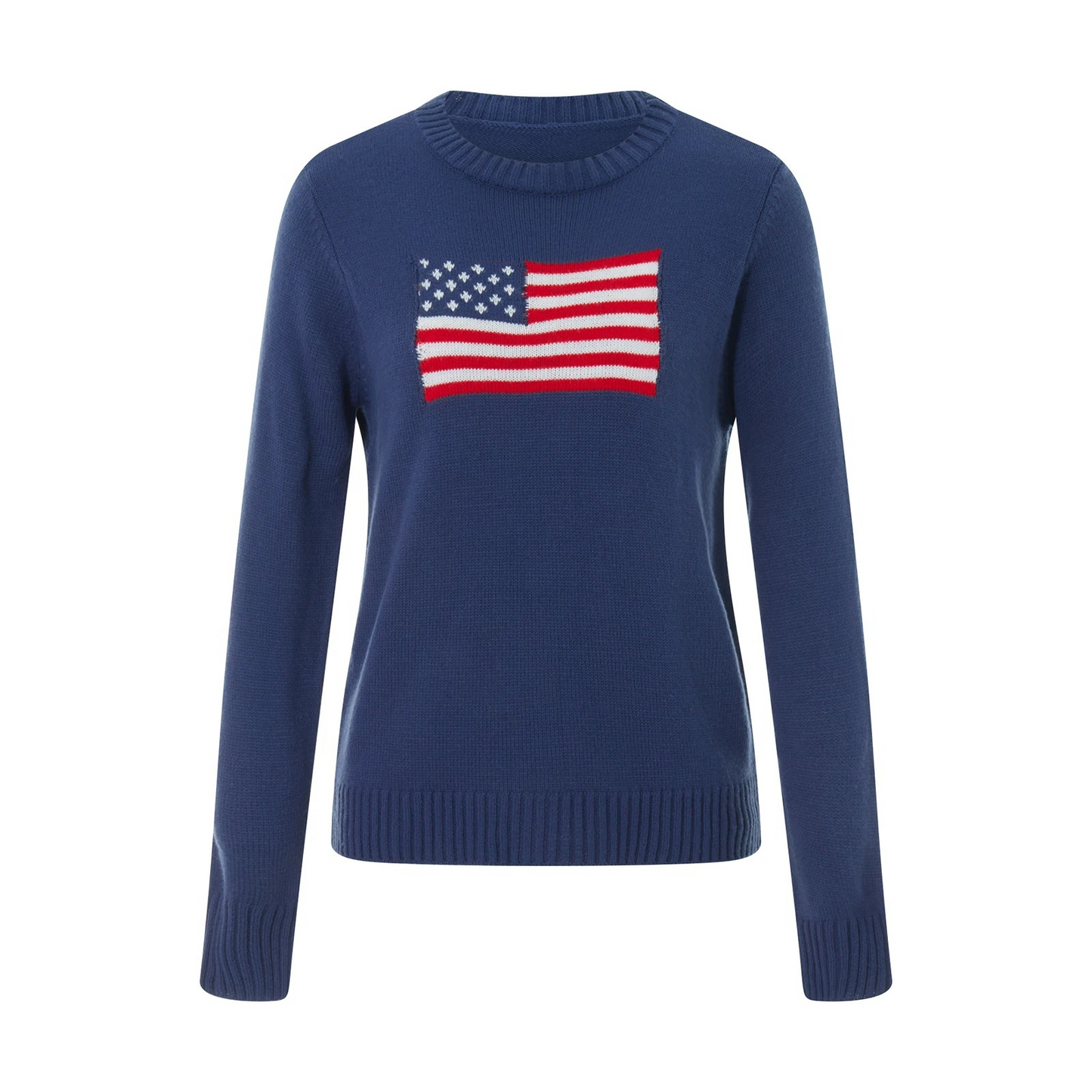 Gebreide Trui met Amerikaanse Vlag