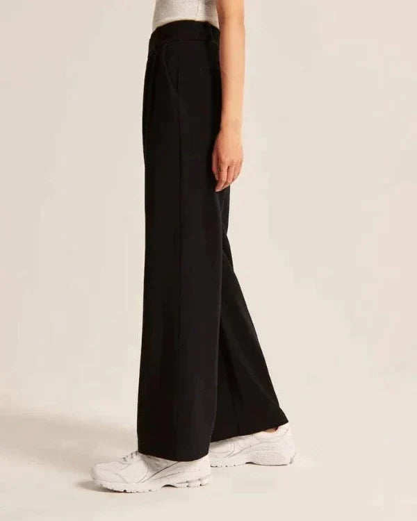 Hoge Taille Wijde Pijpen Pantalon